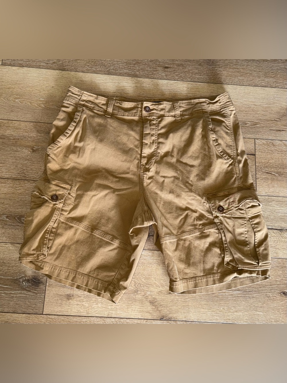 American Eagle Dark Tan Men’s Cargo Shorts 42